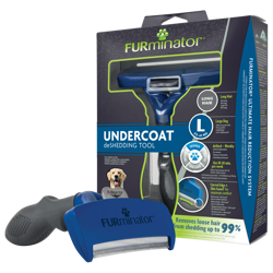 FURMINATOR Tool voor het uitkammen van losse ondervacht bij langharige grote honden