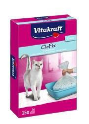 Vitakraft Clofix hygiënische kattenbakzakken 15pc