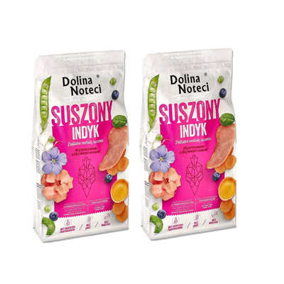 DOLINA NOTECI Premium kalkoen - gedroogd hondenvoer 2x9kg