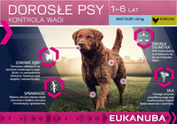 Eukanuba Adult Large Breed Weight Control Chicken 15kg + GRATIS een verrassing voor je hond!