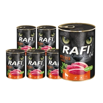 Dolina Noteci Rafi Kat Adult met Eend 6x400g