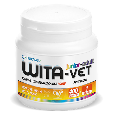 Eurowet Wita-Vet Junior + Aldut 400tab