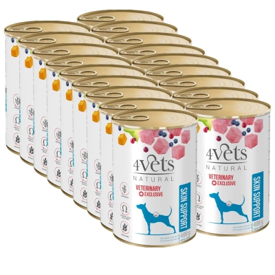 Dolina Noteci 4Vets Honden Huid Support 18x400g