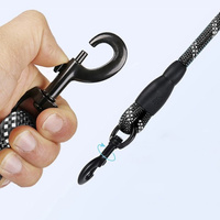 PURLOV-Lijnkoord voor grote hond, dik reflecterend touw 5 m