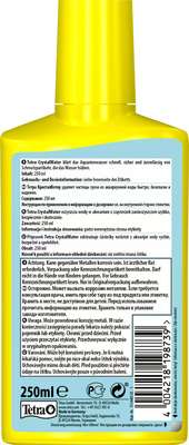Tetra CrystalWater 250 ml - vloeibaar waterzuiveringsmiddel