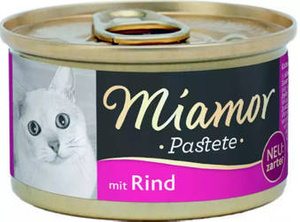 Miamor Pastete rundvlees 85g blik