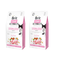 Brit Care Cat Grain-Free Sterilized Sensitive met Konijn 2x7kg