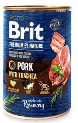 Brit Premium By Nature Varkensvlees met luchtpijp 400g