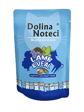 Dolina Noteci Supervoeding Lam met Kalfsvlees 10x85g