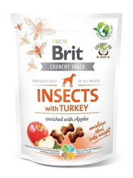 Brit Care Hond Crunchy Cracker Insecten Rijk aan Kalkoen 200g