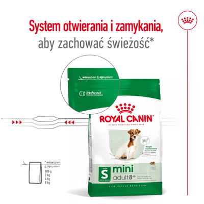 ROYAL CANIN Mini Adult +8 8kg