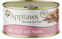 APPLAWS Tuna Fillet With Prawn In Broth Tin 6x70g