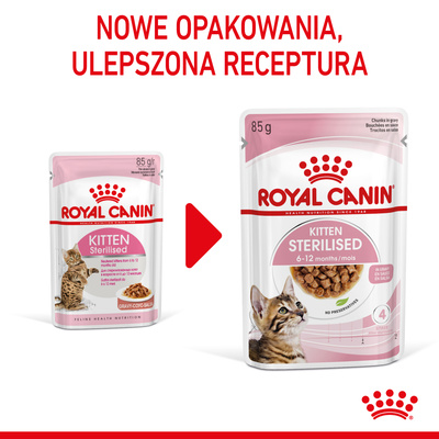 ROYAL CANIN Kitten Sterilised Sauce 12x85g 