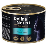 DOLINA NOTECI Premium voor katten tonijnfilet 12x185g