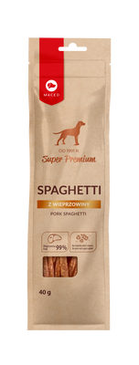 MACED Spaghetti met varkensvlees 40g 