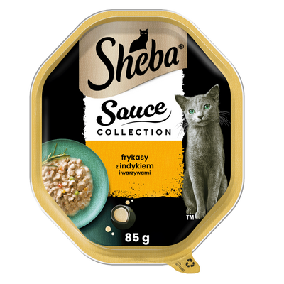 Sheba Sauce Speciale met Kalkoen en Groenten 85g