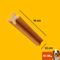 Pedigree DentaStix Dental Treats voor honden vanaf 4 maanden en meer dan 10-25kg 180g