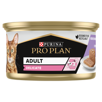 PRO PLAN Adult Delicate Natvoer mousse met kalkoen 85g