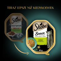Sheba Sauce Speciale met Konijn, Eend & Groenten 85g 