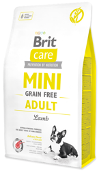 Brit Care Mini Grain Free Adult met Lam 7kg