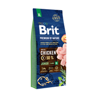 Brit Premium By Nature Junior XL met Kip 2x15kg