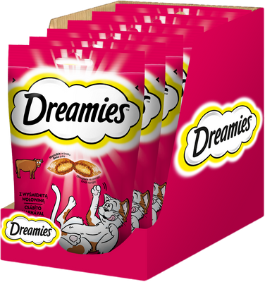 DREAMIES Kattensnack met rundvlees 60g 