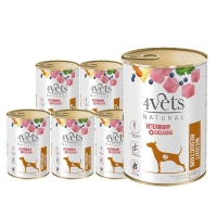 Dolina Noteci 4Vets For Dogs Gewichtsreductie 6x400g