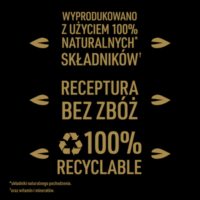 Cesar Natural Goodness Rundvlees rijk, gegarneerd met wortelen, bonen en kruiden 400g