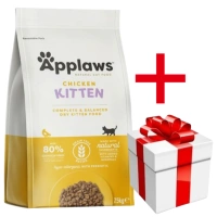APPLAWS Complete Dry Kitten Chicken 7,5kg  + een verrassing voor de kat