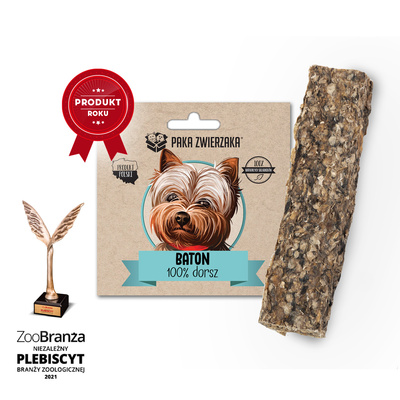 Paka Zwierzaka Kabeljauw reep 100% 28g 