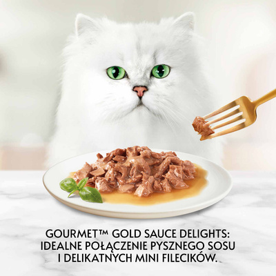 Purina Gourmet Gold Sauce Delight met Kip 85g