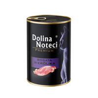 Dolina Noteci Premium voor katten rijk aan konijn 400g
