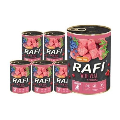 Dolina Noteci Rafi Junior met kalfsvlees 6x400g