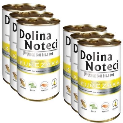 Dolina Noteci Premium Rijk aan Kip 6x400g