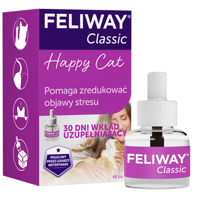 Ceva Animal Health Polska Sp. z O.o Feliway Classic Diffuser Cartridge 48ml 