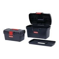 Curver Herobox Basisset Rood-Zwart 13"+16" Gereedschapskisten