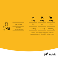 Pedigree Natvoer voor Volwassenen met Kip & Groenten in Saus 100g