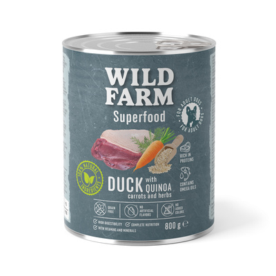 Dolina Noteci + WILD FARM Superfood Mix van smaken 30x800g