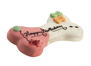 Lolo Pets Hondentaart "Happy Birthday" Bosvruchten 250g