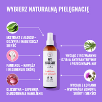 Pet Magic Mist - Magic Mist voor haar 250ml Gemakkelijk ontwarren en gevoede vacht