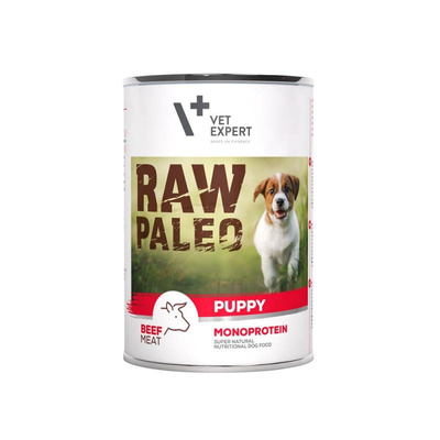 VETEXPERT Raw Paleo Puppy Beef 400g 