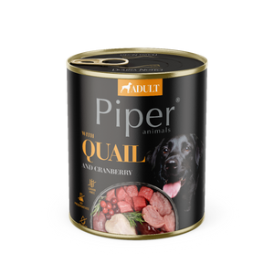 DOLINA NOTECI Piper voor honden met kwartel en cranberry 800g