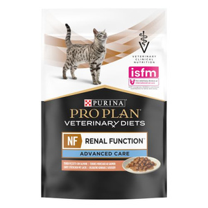 PURINA Pro Plan Veterinary Diets NF Renal Function Cat Salmon 10x85g 