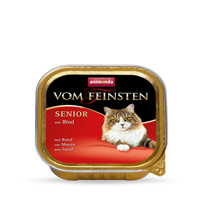ANIMONDA Vom Feinsten Senior Kattensmaak: met rundvlees 100g