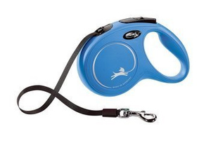 Flexi Leash Original New Classic L Tape 5m Tot 50kg Blauw