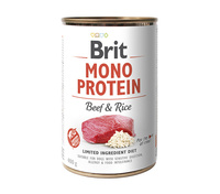Brit Mono-Eiwit Rundvlees & Bruine Rijst 12x400g