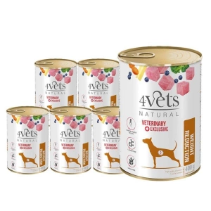 Dolina Noteci 4Vets For Dogs Gewichtsreductie 6x400g