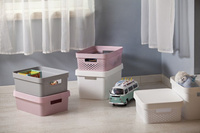 Curver Infinity Bin met Deksel Wit 17l