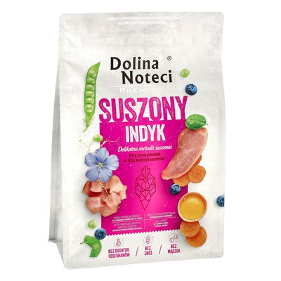 DOLINA NOTECI Premium Kalkoen - gedroogd hondenvoer 3 kg