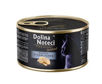 DOLINA NOTECI Premium Sterilised voor katten, rijk aan parelhoen 12x185 g
